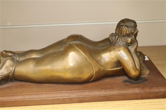 A bronze artists proof: Jean Doyle